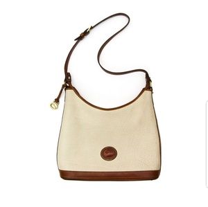 Vintage Dooney & Bourke Leather Pebble Bag Purse